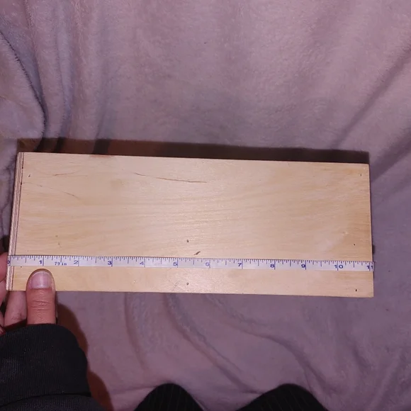 Wooden Display Rack, Marked For Ink And Stamp Storage - Picture 4 of 5